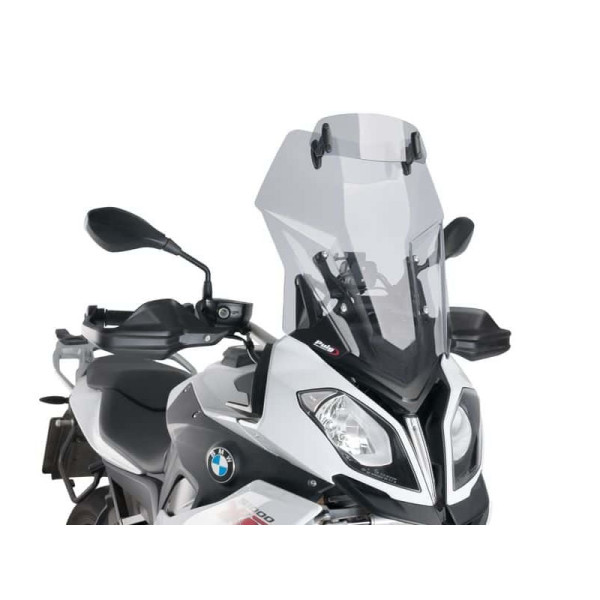Puig Touring Screen With Extender Light Smoke